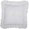 Custom Euro Sham Provincial Linen White Euro Sham 26Lx26W