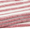 Custom Fabric Market Place Red Ticking Stripe Fabric 1yd #1 110 Width