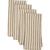 Custom Napkin Katie's Vintage Stripe Napkin Set of 4 18Lx18W