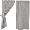 Custom Panel Doylestown Check Short Panel Set of 2 63Lx36W