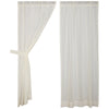 Custom Panel Emily Short Panel Set of 2 63Lx36W
