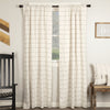 Custom Panel Farmcloth Stripe Panel Set of 2 84Lx40W