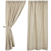 Custom Panel Katie's Vintage Stripe Short Panel Set of 2 63Lx36W