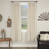 Custom Panel Market Place Natural Tie Top Panel Set of 2 84Lx40W