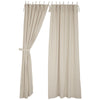 Custom Panel Market Place Natural Tie Top Panel Set of 2 96Lx50W