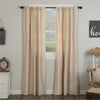 Custom Panel Market Place Red Grain Sack Stripe Panel Set of 2 96Lx50W