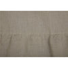 Custom Panel Provincial Linen Natural Short Panel Set of 2 63Lx36W