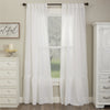 Custom Panel Provincial Linen White Panel Set of 2 120Lx50W