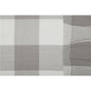 Custom Pillow Case Madison Check Gray King Pillow Case Set of 2 37Lx21W+4