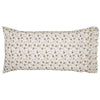 Custom Pillow Case Morning Meadow Floral King Pillow Case Set of 2 37Lx21W+5