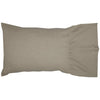 Custom Pillow Case Provincial Linen Natural Standard Pillow Case Set of 2 27Lx21W+14