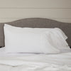 Custom Pillow Case Provincial Linen White Standard Pillow Case Set of 2 27Lx21W+14