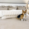 Custom Pillow Cover Farmcloth Stripe Body Pillow Cover 54Lx20W