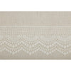 Custom Pillow Cover Flax and Lace Pillow Cover 20Lx20W