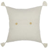 Custom Pillow Cover Flax and Lace Pillow Cover 20Lx20W