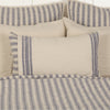 Custom Pillow Cover Market Place Blue Fabric Overcover Pillow Cover 25Lx15W