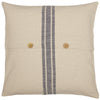 Custom Pillow Cover Market Place Blue Fabric Pillow Cover 20Lx20W