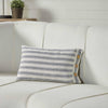 Custom Pillow Cover Market Place Blue Fabric Pillow Cover 21Lx12W