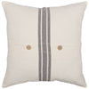 Custom Pillow Cover Market Place Gray Fabric Pillow Cover 20Lx20W