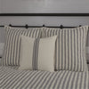 Custom Pillow Cover Market Place Gray Fabric Pillow Cover 20Lx20W