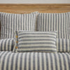 Custom Pillow Cover Market Place Gray Fabric Pillow Cover 21Lx12W
