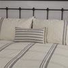 Custom Pillow Cover Market Place Gray Overcover Pillow Cover 25Lx15W