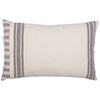 Custom Pillow Cover Market Place Gray Overcover Pillow Cover 25Lx15W