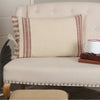 Custom Pillow Cover Market Place Red Fabric Overcover Pillow Cover 25Lx15W