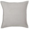 Custom Pillow Cover Morning Meadow Gray Velvet Pillow Cover 20Lx20W