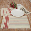 Custom Placemat Betsy Stripe Placemat Set of 4 18Lx12W