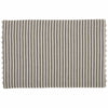 Custom Placemat Farmhouse Ticking Gray Placemat Set of 4 18Lx12W