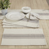 Custom Placemat Gray Gables Placemat Set of 4 18Lx12W