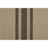 Custom Placemat Mill House Stripe Black Placemat Set of 4 18Lx12W