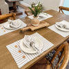 Custom Placemat Timeless Ticking Gray Placemat Set of 4 18Lx12W