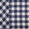 Custom Placemat Vintage Check Blue Placemat Set of 4 18Lx12W