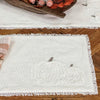 Custom Placemat White Harvest Placemat Set of 4 18Lx12W