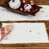 Custom Placemat White Harvest Placemat Set of 4 18Lx12W