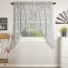 Custom Prairie Panel Doylestown Floral Prairie Curtain Set of 2 63Lx36Wx18