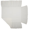 Custom Quilt Elizabeth Ruffled Twin Bedspread 76Lx39W+27