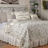 Custom Quilt Gray Gables California King Quilt 103Lx103W