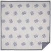 Custom Quilt Lydia Blue Queen Quilt 90Lx90W