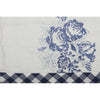 Custom Quilt Lydia Blue Queen Quilt 90Lx90W