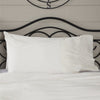 Custom Sham Elizabeth Ruffled Standard Sham Set of 2 27Lx21W+8