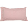 Custom Sham Farmhouse Ticking Red King Sham 37Lx21W