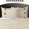 Custom Sham Katie's Vintage Stripe Standard Sham 27Lx21W