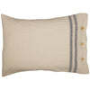 Custom Sham Market Place Blue Standard Sham 27Lx21W