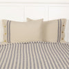 Custom Sham Market Place Blue Standard Sham 27Lx21W