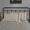 Custom Sham Market Place Gray King Sham 37Lx21W