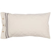 Custom Sham Market Place Gray King Sham 37Lx21W