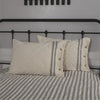 Custom Sham Market Place Gray Standard Sham 27Lx21W